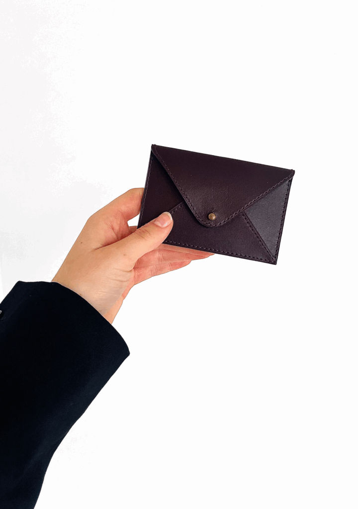 Porte-cartes en cuir Maroquinerie Barreteau